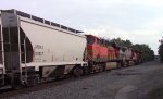 BNSF local departing Woodlawn